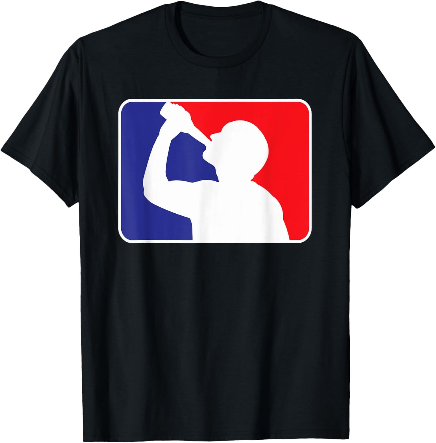 Major League Drinking Shirt. T-Shirt - T-Shirt | Black