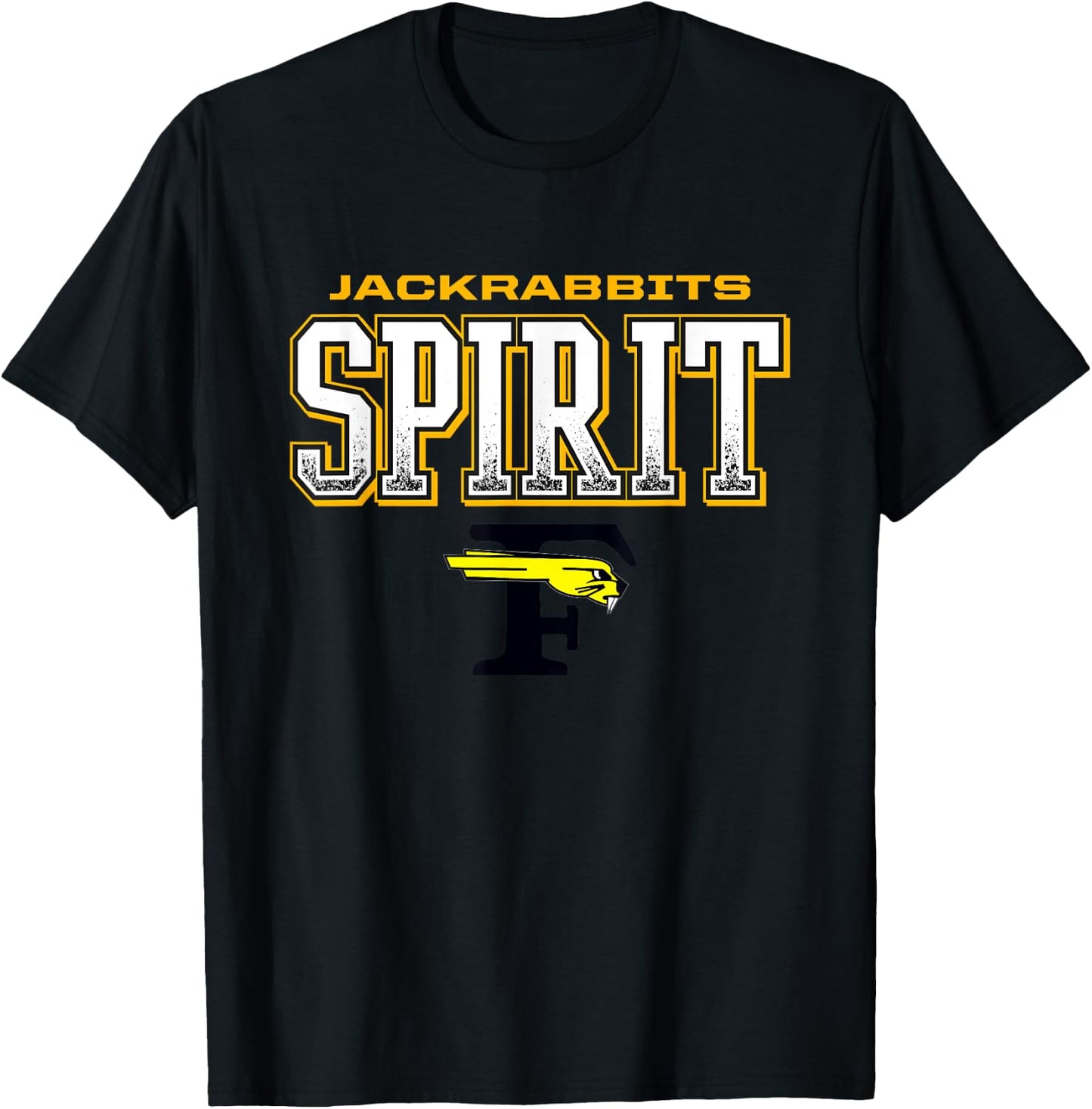 Forney Jackrabbits Logo Spirit HS T-Shirt - T-Shirt | Black