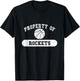 Property of Rockets Basketball T-Shirt - T-Shirt | Black