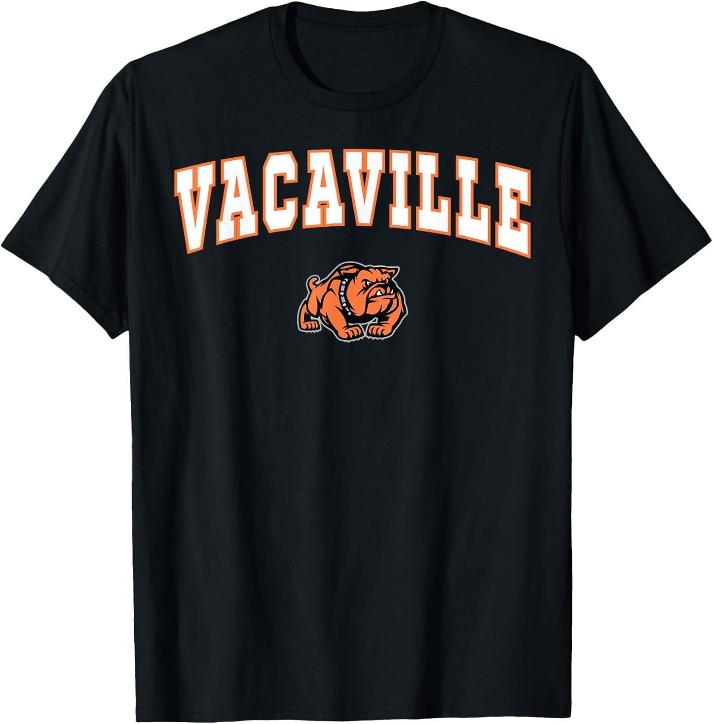 Vacaville High School Bulldogs C2 T-Shirt - T-Shirt | Black