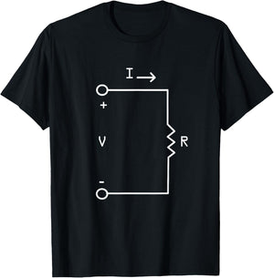 Electrical Engineer Circuit Electronics Technician Electronics T-Shirt - T-Shirt | Black