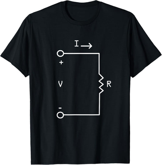 Electrical Engineer Circuit Electronics Technician Electronics T-Shirt - T-Shirt | Black