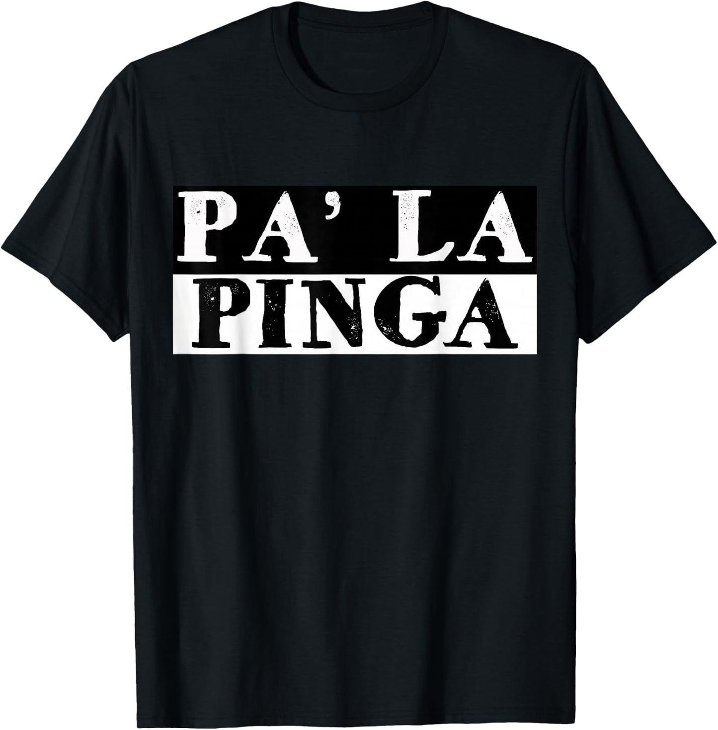 Pa La Pinga Cuban Funny Miami Hialeah T-Shirt - T-Shirt | Black