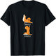 Inhale Exhale Shiba Inu Yoga Dog Shirt T-Shirt - T-Shirt | Black