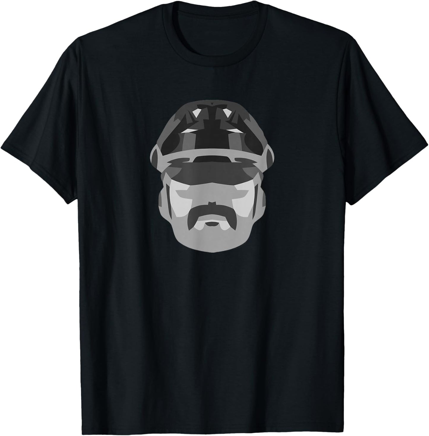 Gay Leather Man Daddy Bear Muir Hat Fetish Kink BDSM T-Shirt - T-Shirt | Black