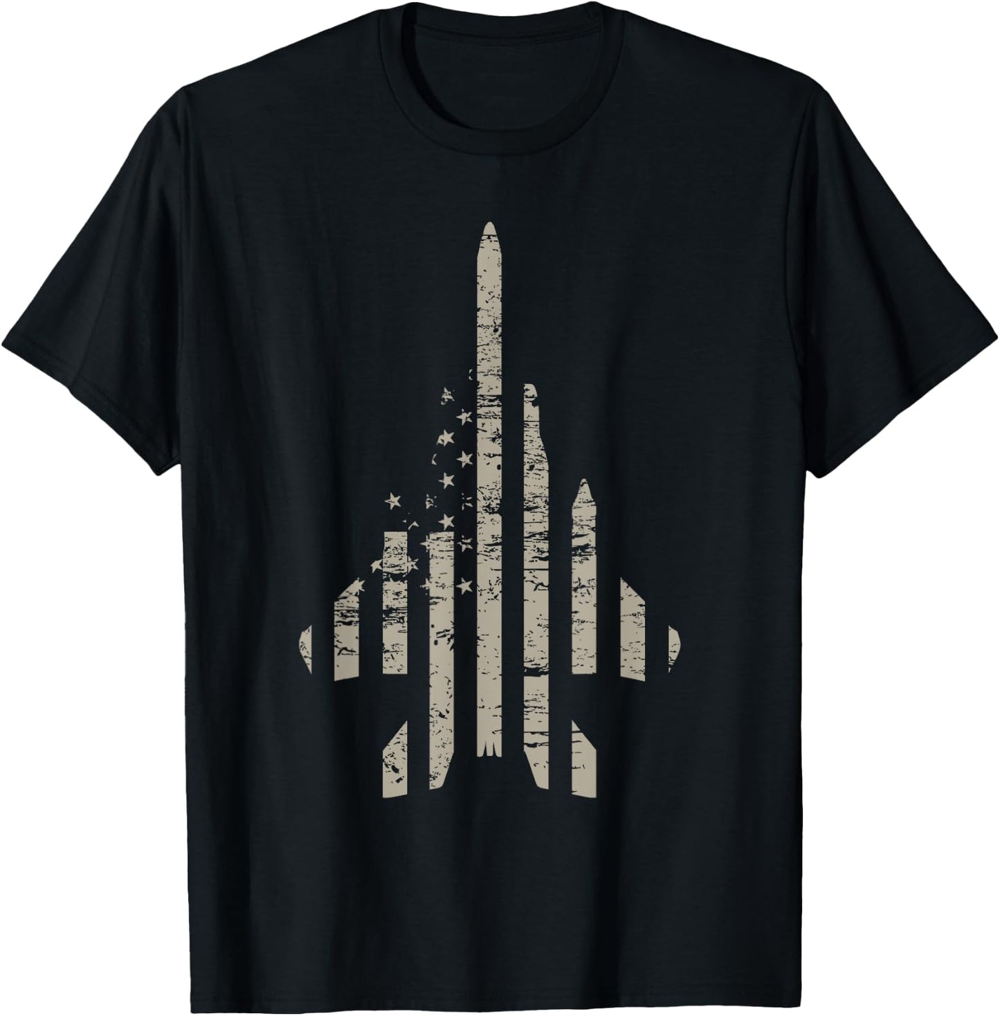 F-15 Eagle Plane , Funny Air Force Quotes Gift T-Shirt - T-Shirt | Black