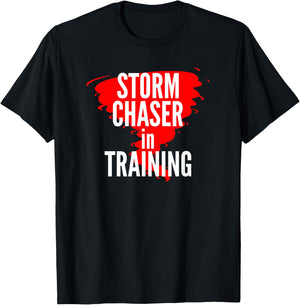 Storm Chaser In Training T-Shirt - T-Shirt | Black