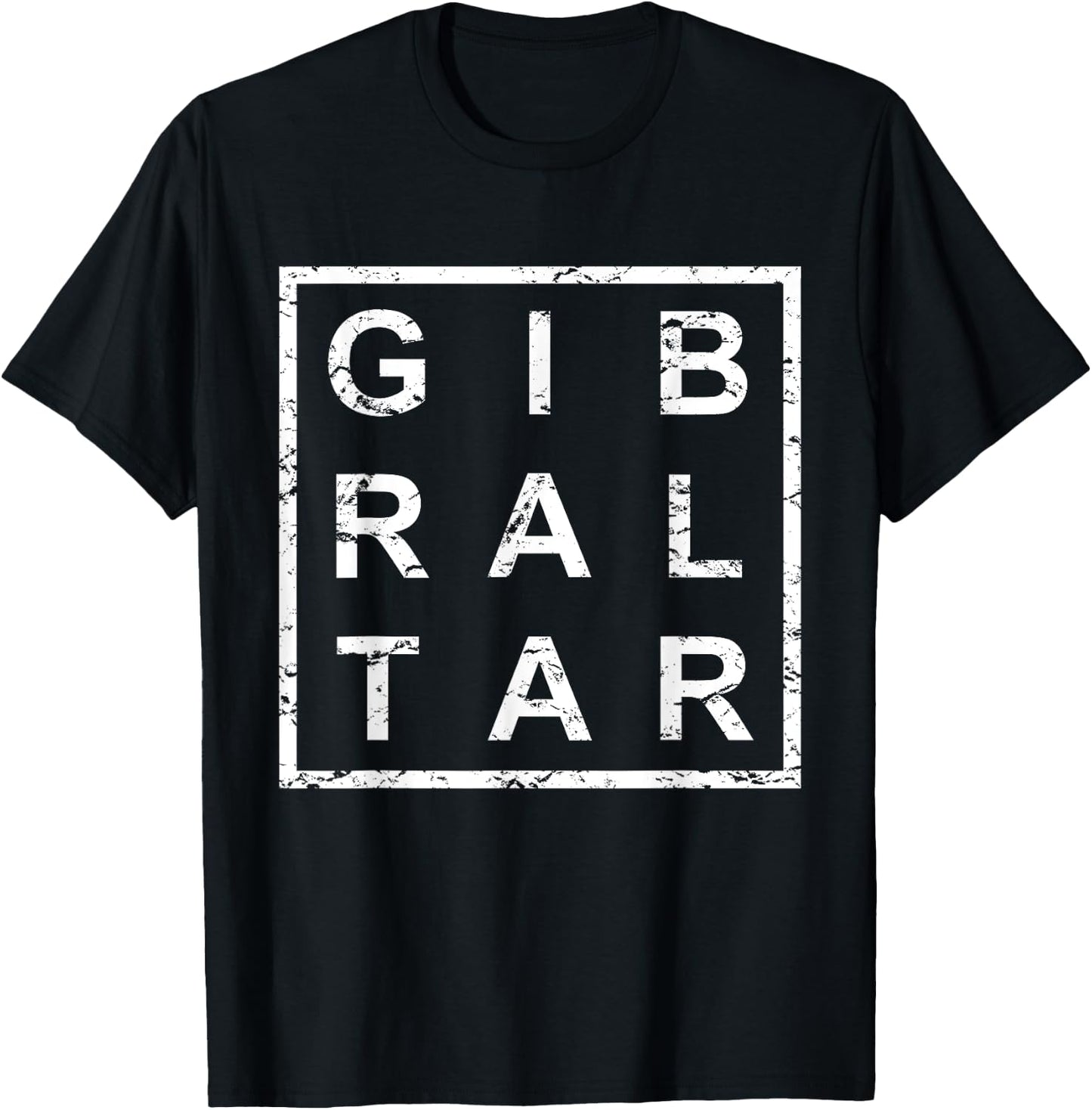 Stylish Gibraltar T-Shirt - T-Shirt | Black