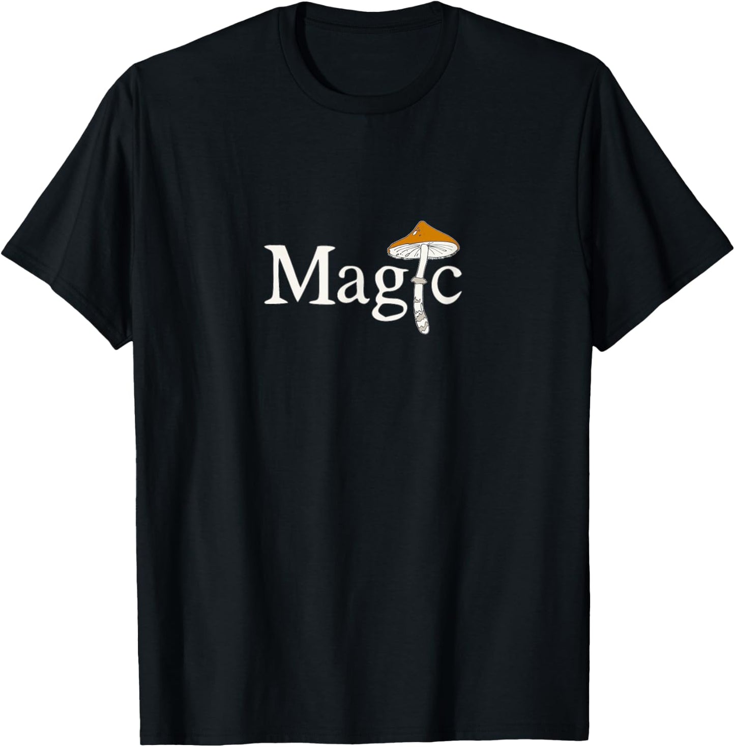 Magic Mushroom T-Shirt - T-Shirt | Black