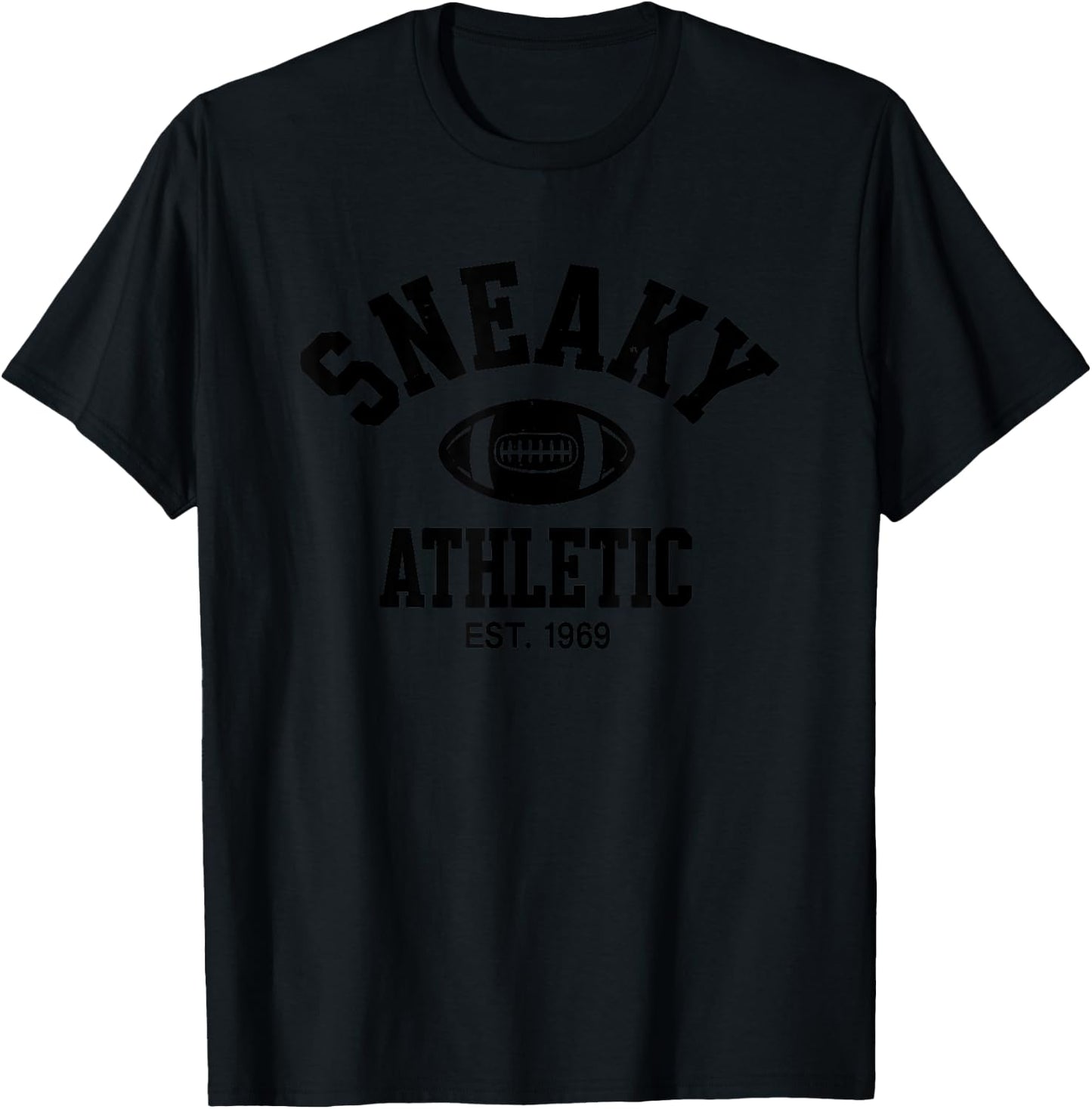 Sneaky Athletic Game Manager - White Athlete Cliche Funny T-Shirt - T-Shirt | Black