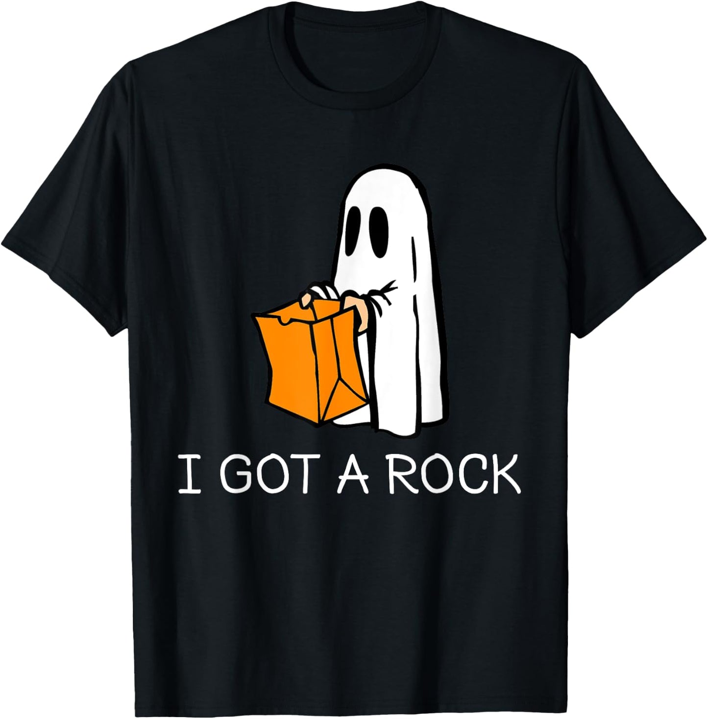 I Got A Rock Trick or Treat T-Shirt - T-Shirt | Black