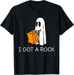 I Got A Rock Trick or Treat T-Shirt - T-Shirt | Black