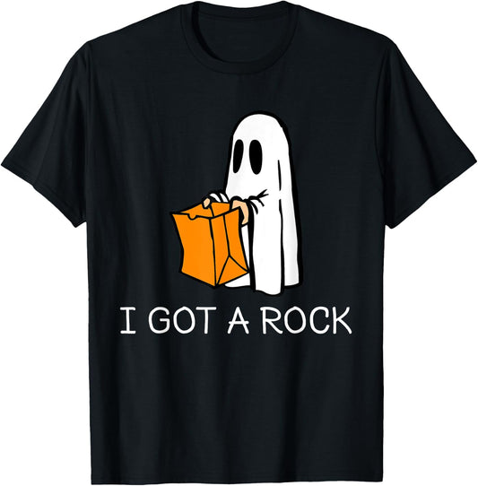 I Got A Rock Trick or Treat T-Shirt - T-Shirt | Black