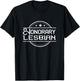 Honorary Lesbian Funny Gay Ally T-Shirt - T-Shirt | Black