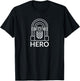 Jukebox Hero Retro Music Design T-Shirt - T-Shirt | Black