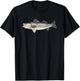 Striped Bass | Striper Fishing Shirt T-Shirt - T-Shirt | Black
