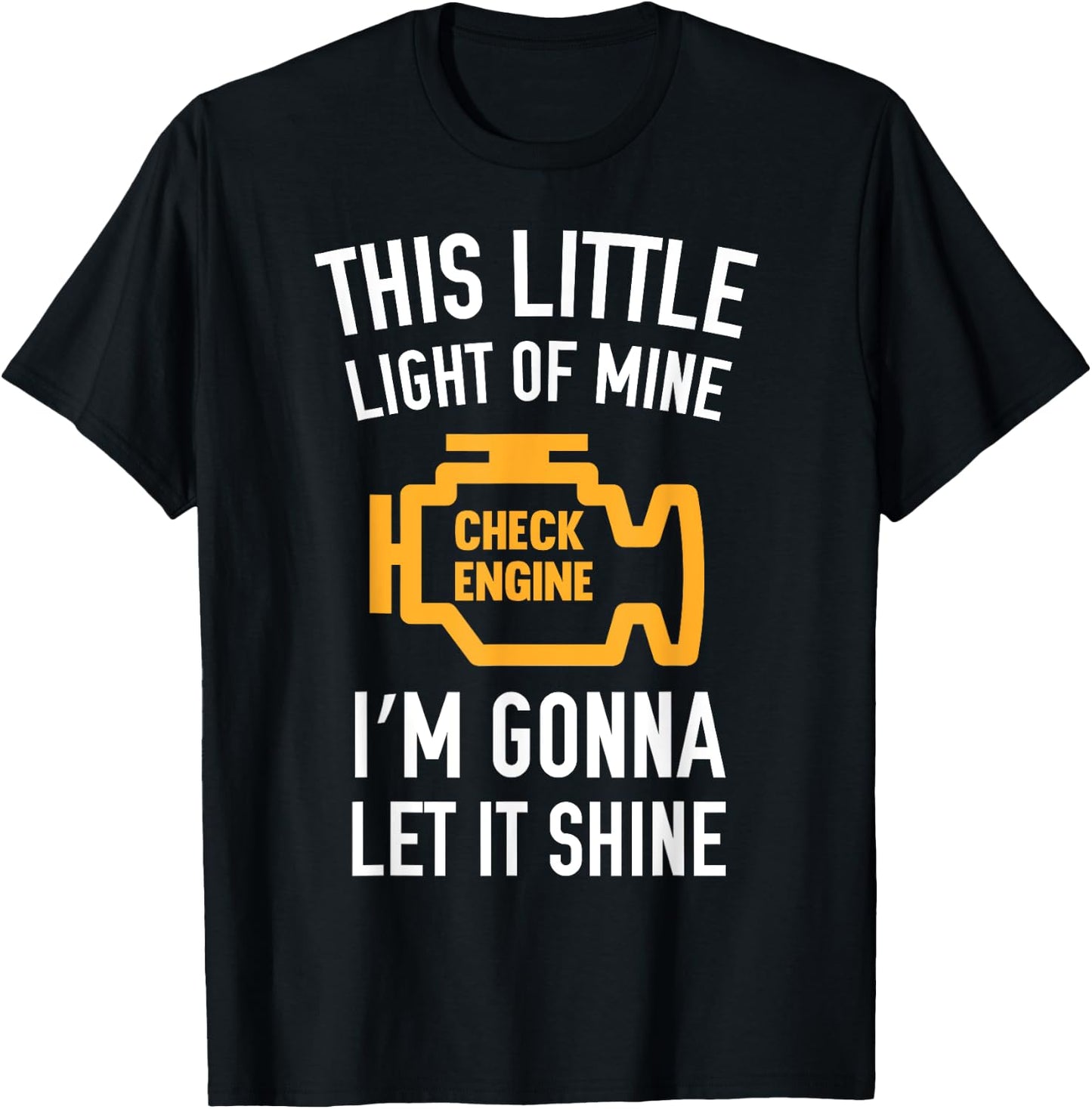This Little Light Of Mine I'm Gonna Let It Shine T-Shirt - T-Shirt | Black