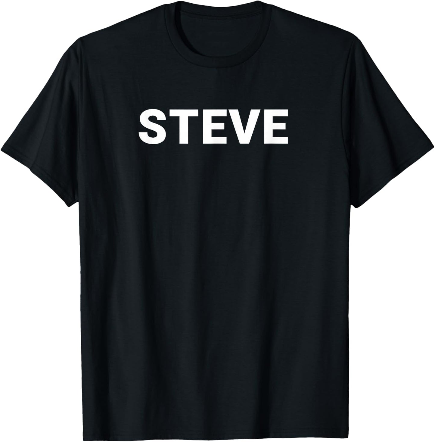 Steve Funny Group Halloween Costume T-Shirt - T-Shirt | Black