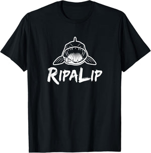 RipaLip Walleye Fishing T-Shirt - T-Shirt | Black