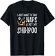 Shihpoo Mom Nap Funny Dog Mom Gift Women Kids T-Shirt - T-Shirt | Black