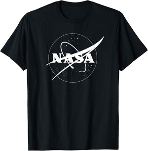One Color NASA Insignia Logo T-Shirt - T-Shirt | Black