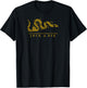 Ben Franklin's JOIN OR DIE Bold Patriot Satirical Cartoon T-Shirt - T-Shirt | Black
