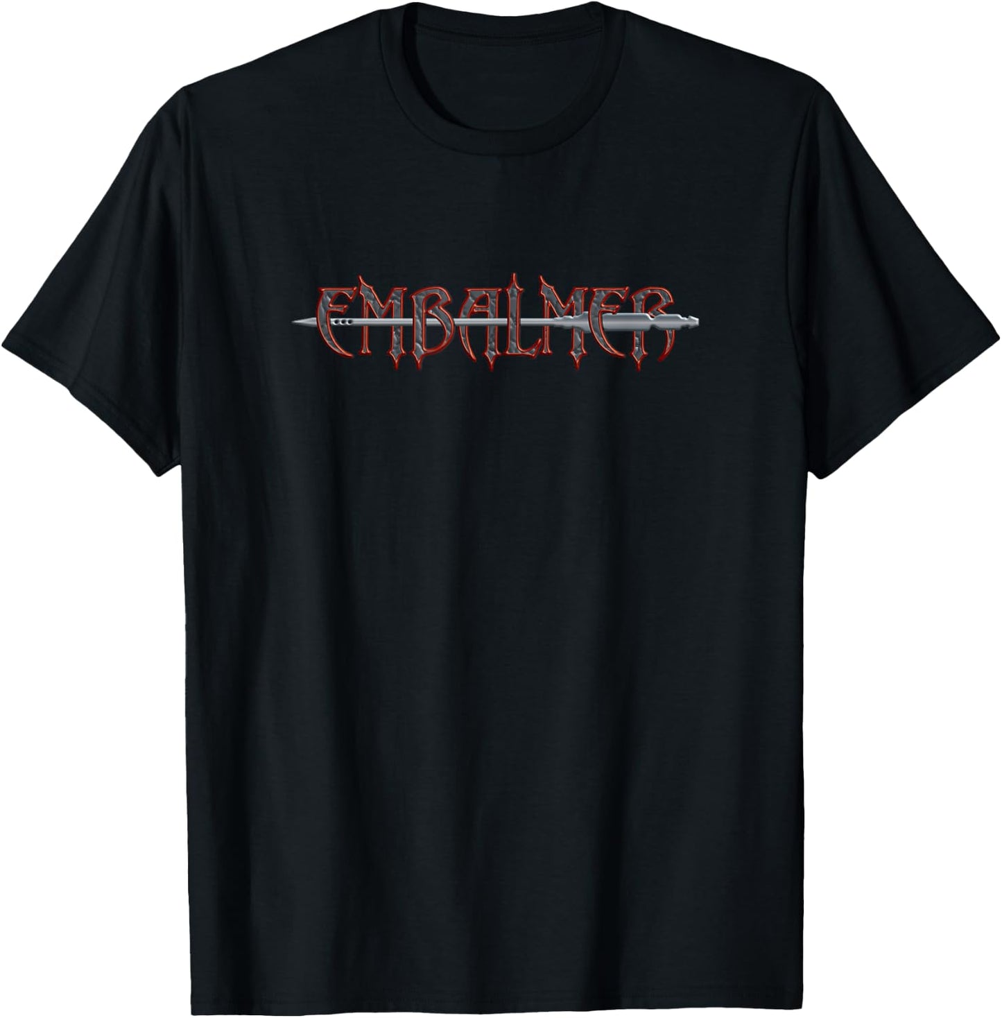 Embalmer with Trocar Embalming Tool T-Shirt - T-Shirt | Black