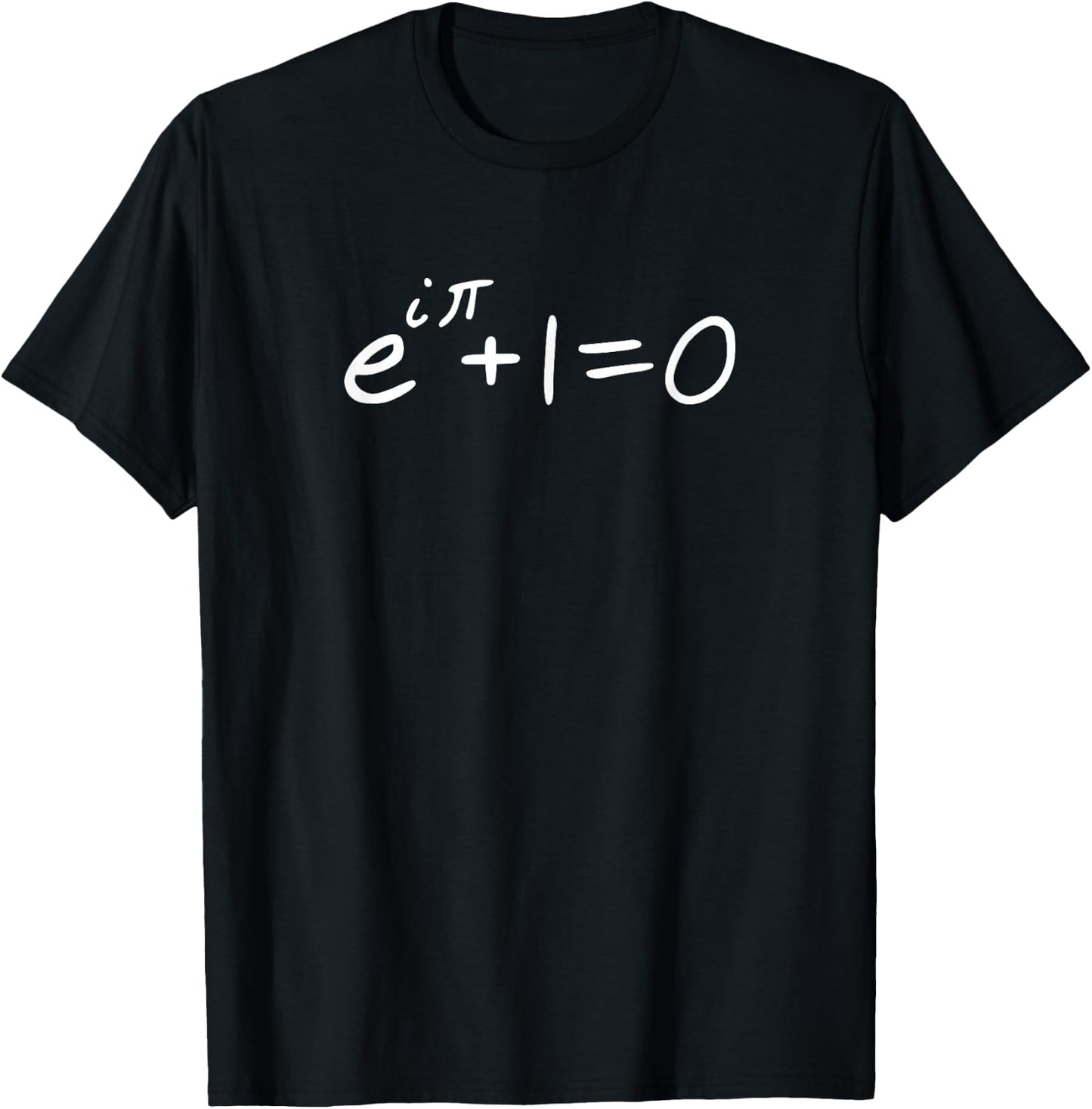 Euler's Identity Math Equation T-Shirt - T-Shirt | Black