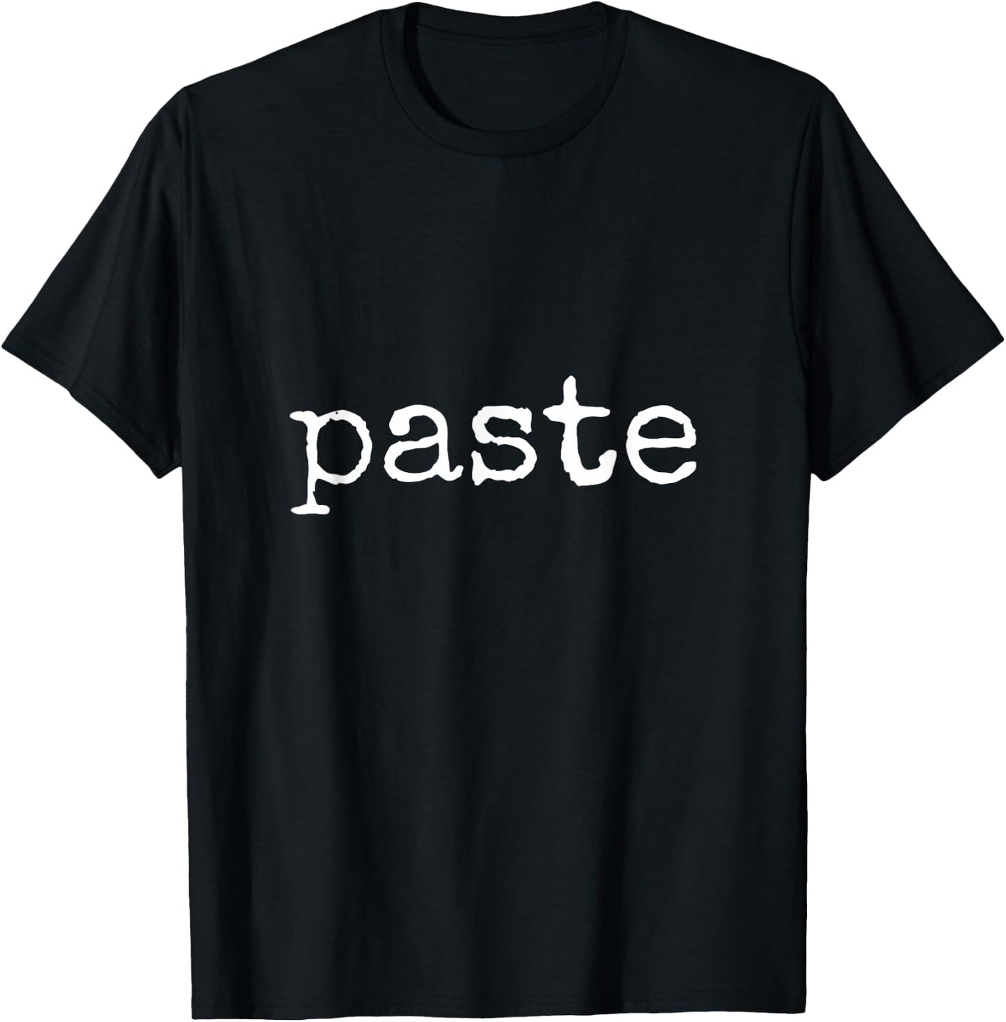 Matching Copy Paste ctrl + v Mothers and Fathers Day T-Shirt - T-Shirt | Black
