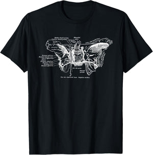 Cranium Sphenoid Bone Anatomy T-Shirt - T-Shirt | Black