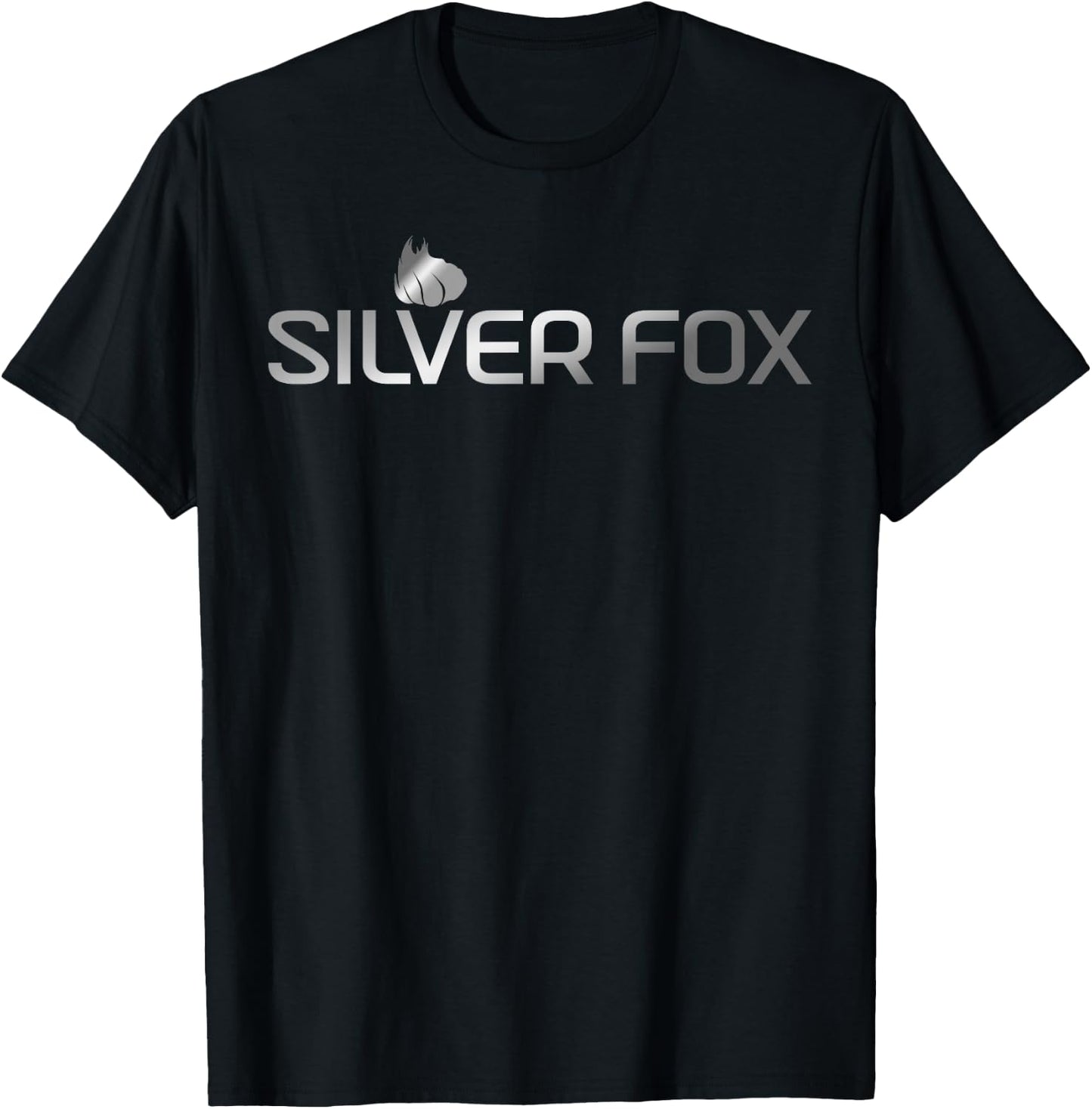 Silver Fox Gray Hair Don't Care Shirt T-Shirt - T-Shirt | Black