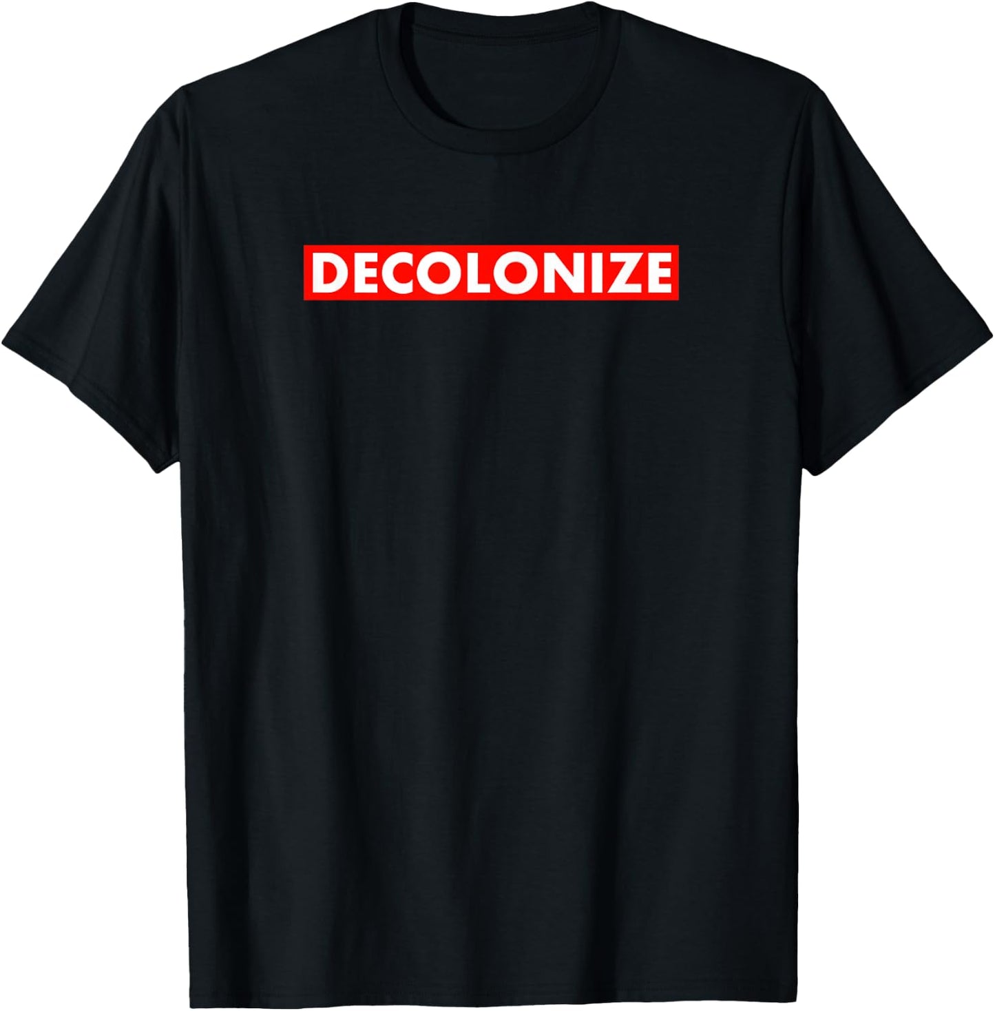Decolonize Indigenous Native American Education Gift T-Shirt - T-Shirt | Black