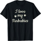 Furbaby Shirt I Love My Furbabies T Shirt Mom Gift T-Shirt - T-Shirt | Black
