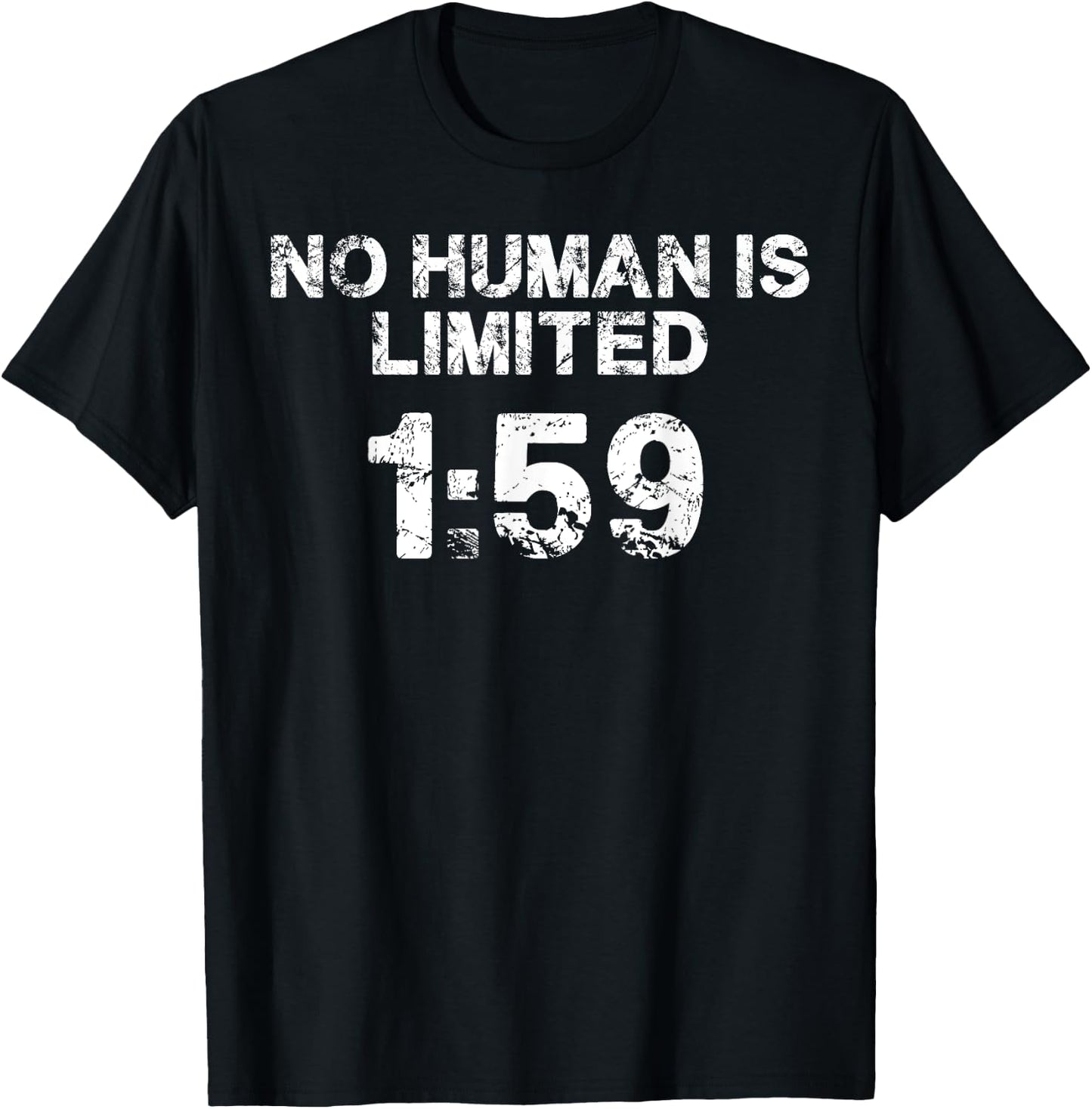 No Human Is Limited T-Shirt - T-Shirt | Black