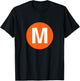 M Line - NYC Subway Train T-Shirt - T-Shirt | Black