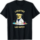 Practice Lab Safety - Funny Labrador Dog Scientist T-Shirt - T-Shirt | Black