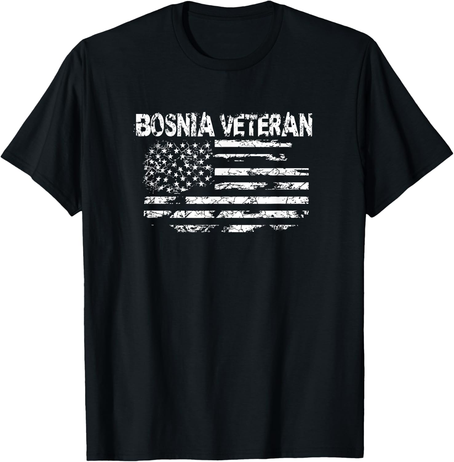 Bosnia Veteran Shirt T-Shirt - T-Shirt | Black