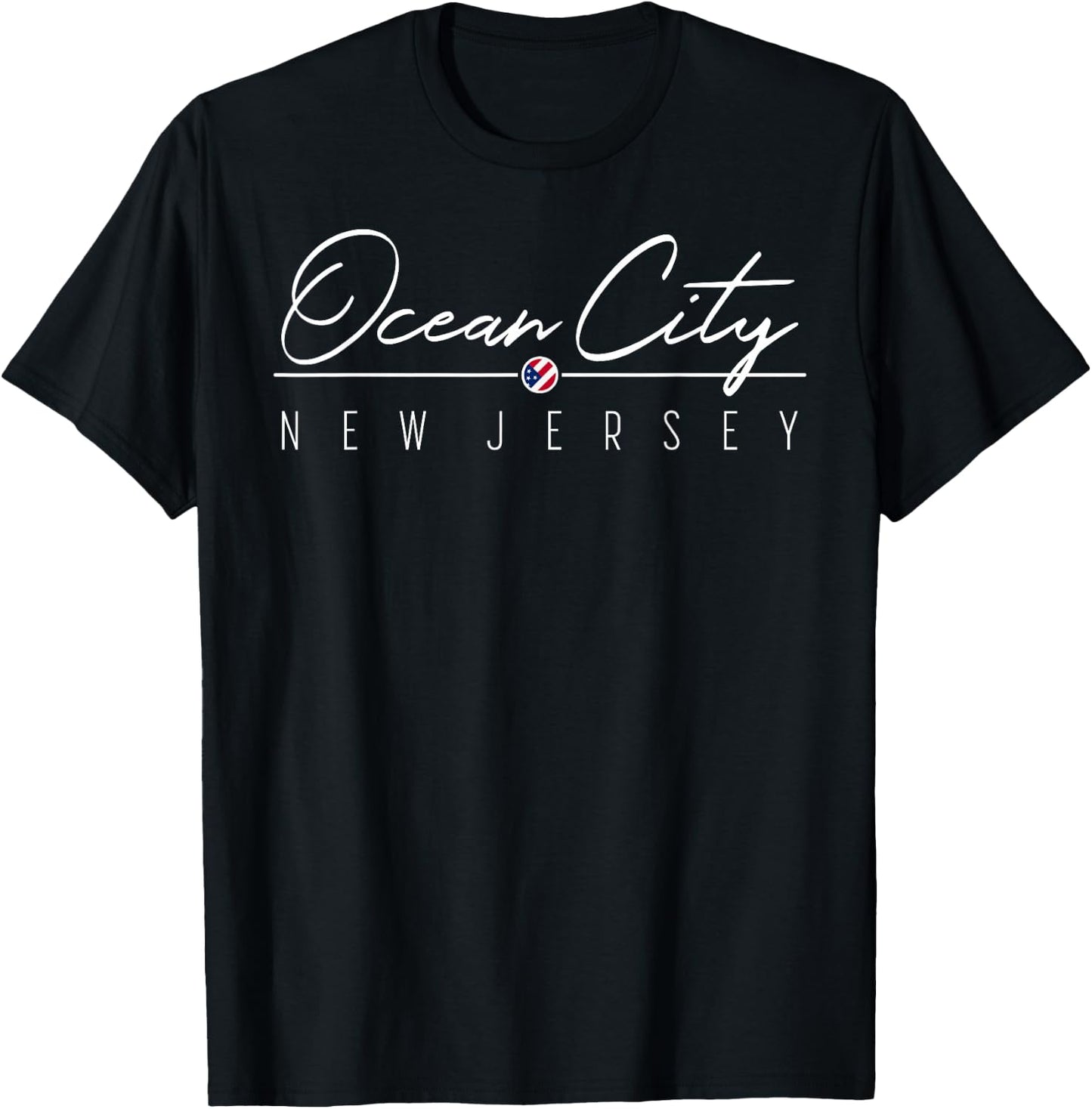 Ocean City NJ T-Shirt - T-Shirt | Black