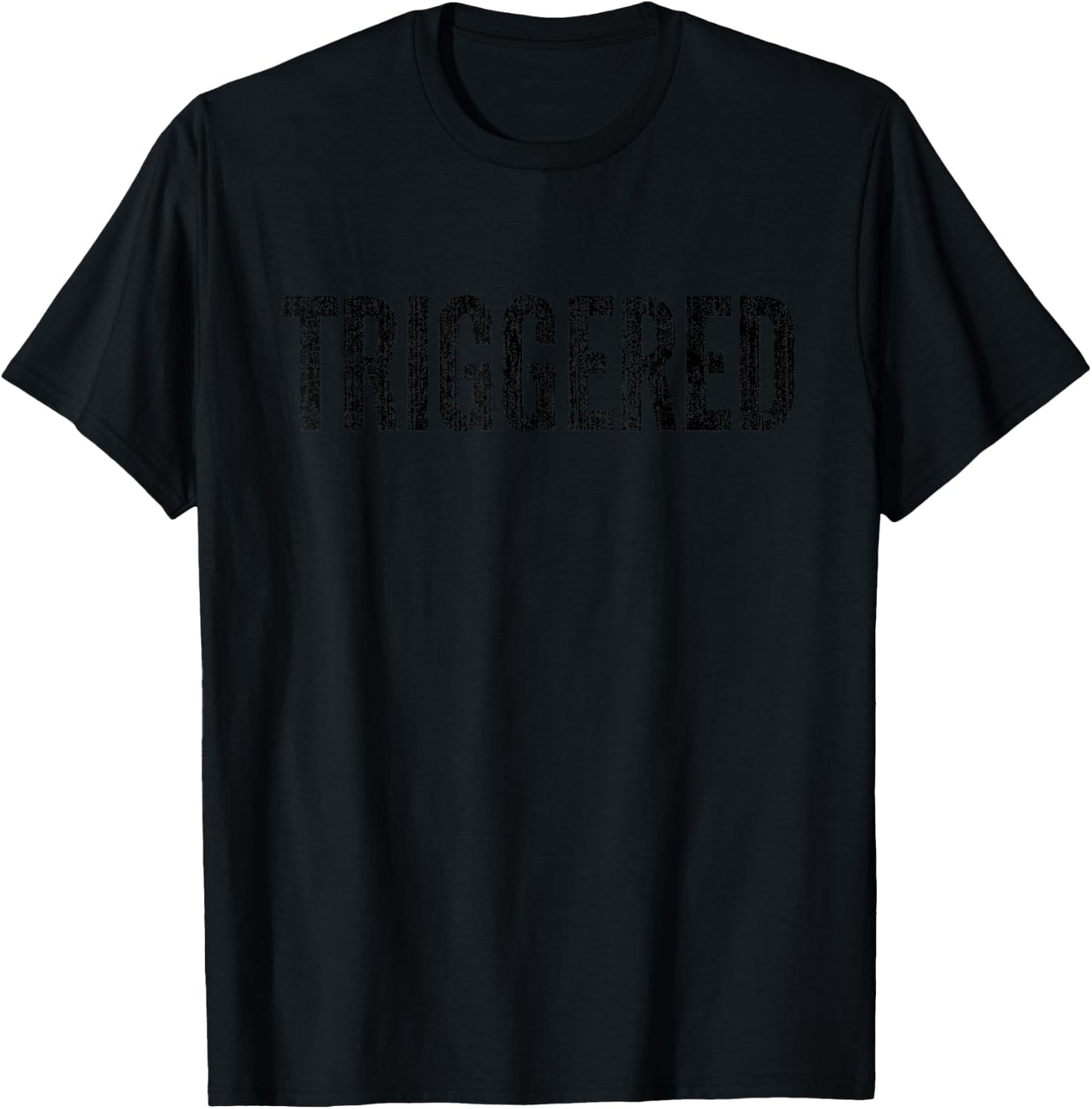 Triggered T-Shirt - T-Shirt | Black