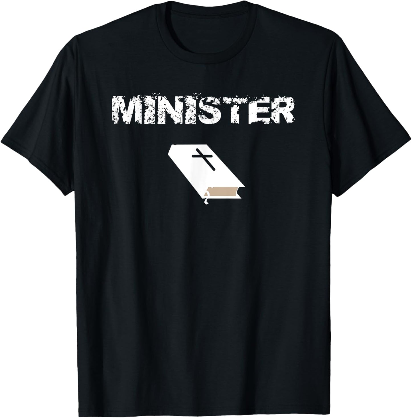 Ordained Minister T Shirt Clergy Pastoral T Shirt Gift T-Shirt - T-Shirt | Black