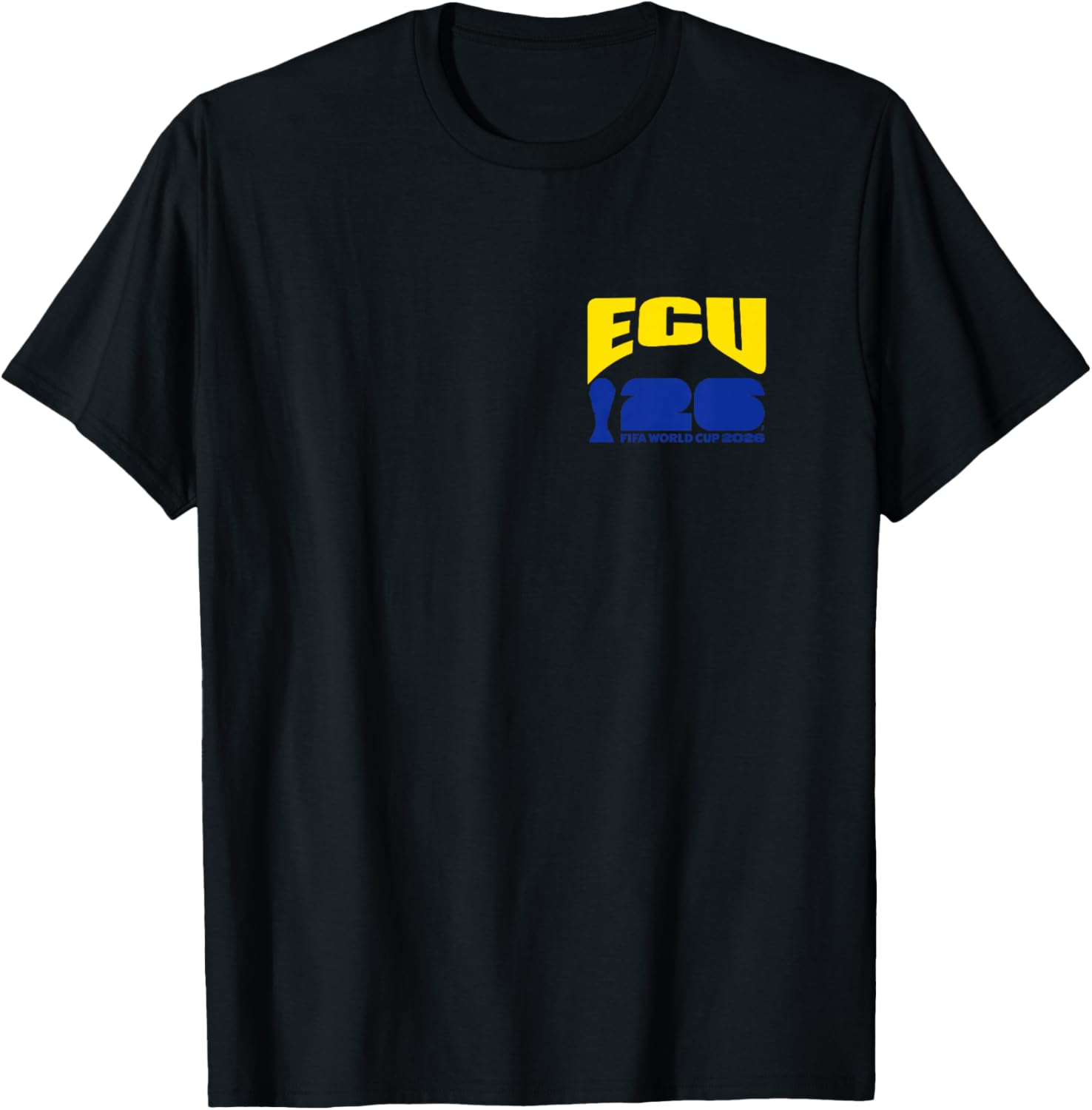 Kids FIFA World CUP26 Ecuador Ball in Goal T-Shirt - T-Shirt | Black