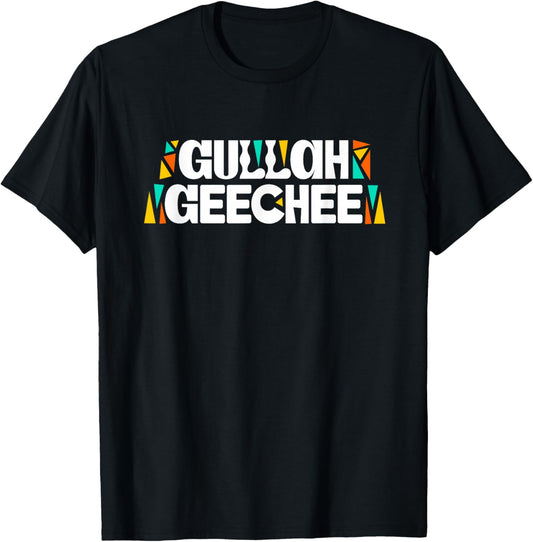 Gullah Geechee Pride Afro Heritage T-Shirt - T-Shirt | Black