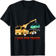 Kids I love tow truck | boy, youth, apparel racing driver T-Shirt - T-Shirt | Black