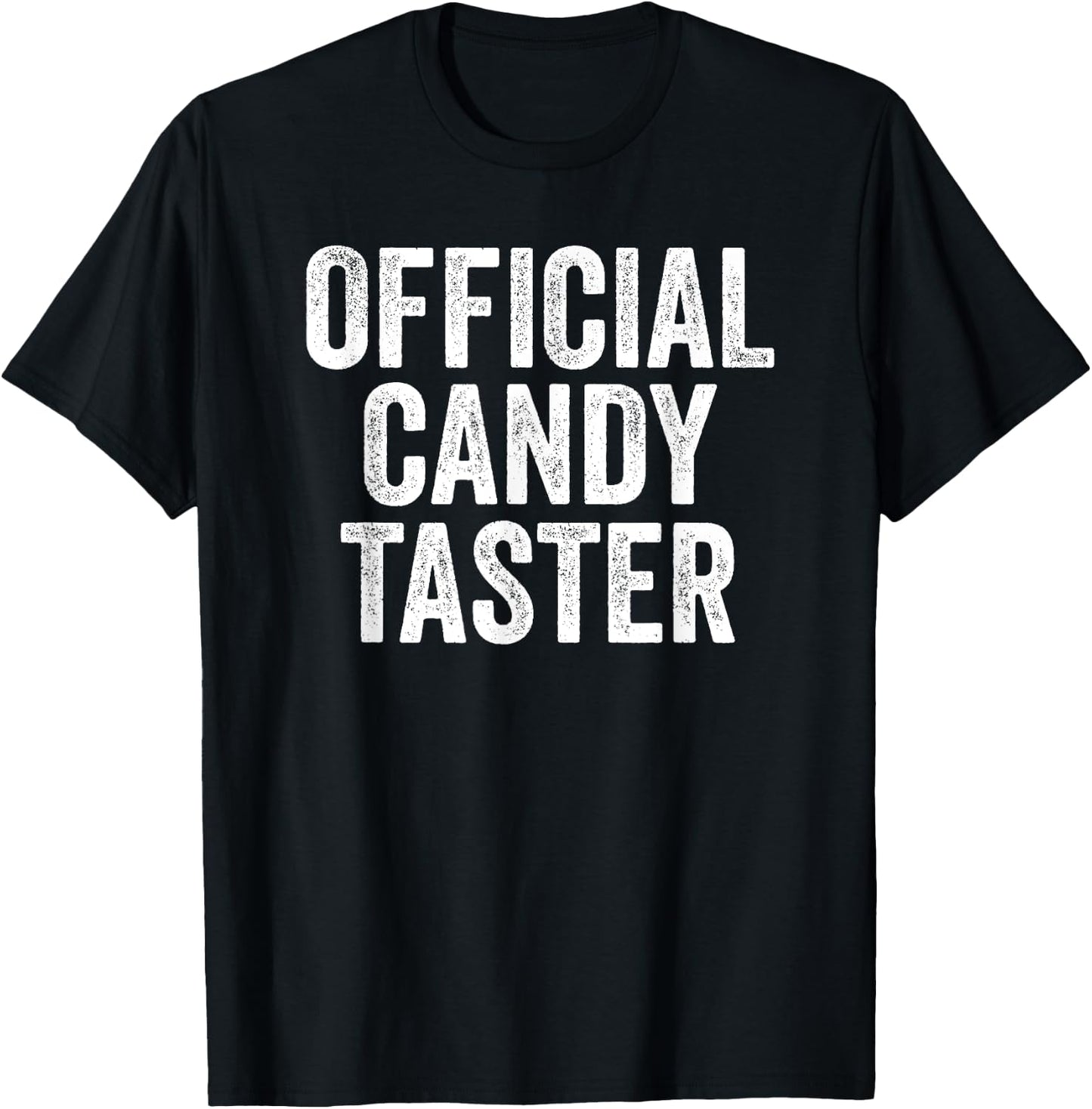 Official Candy Taster Halloween Trick or Treat T-Shirt - T-Shirt | Black