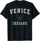 Venice High School Indians C1 T-Shirt - T-Shirt | Black