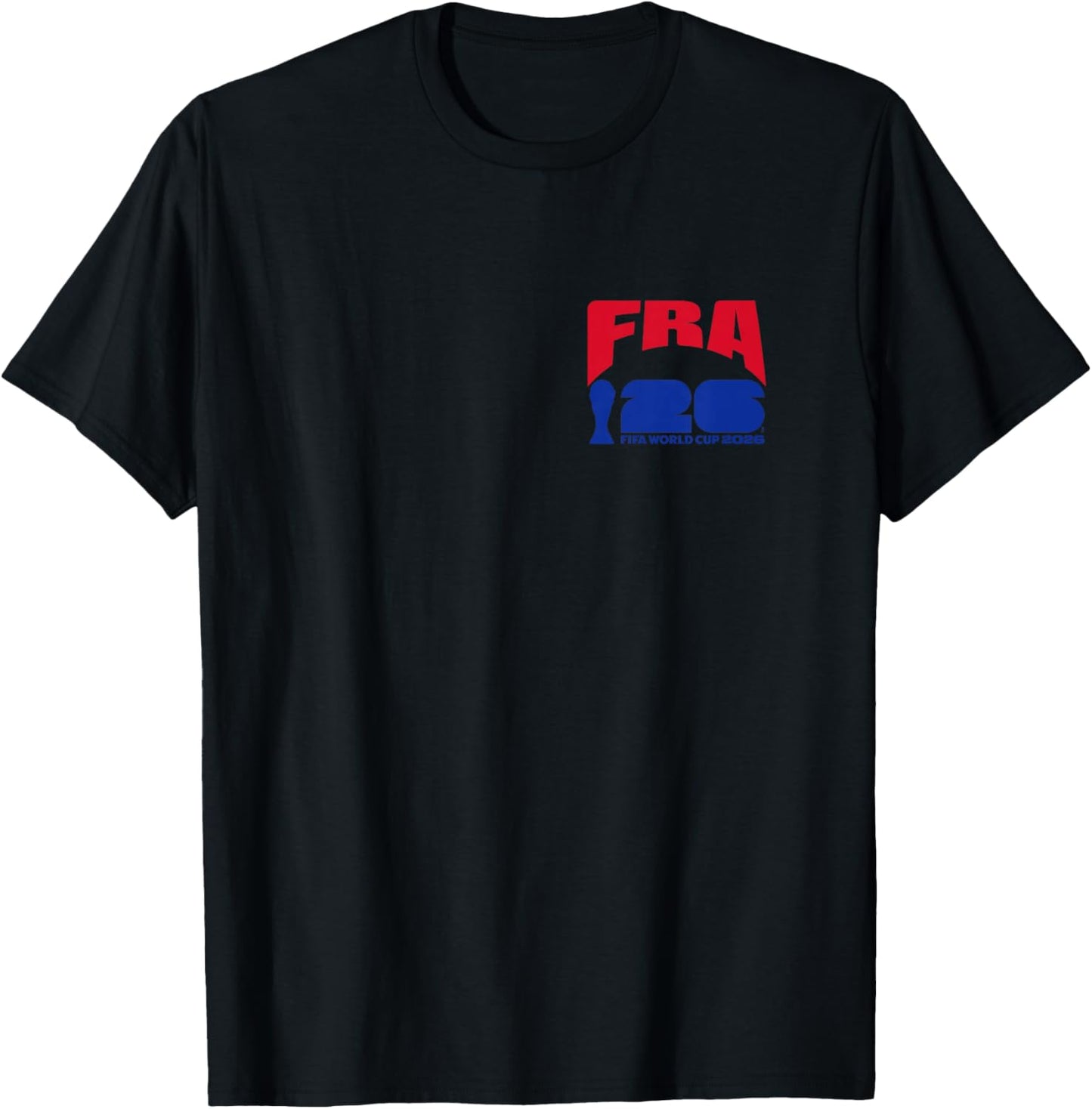 Kids FIFA World CUP26 France Ball in Goal T-Shirt - T-Shirt | Black