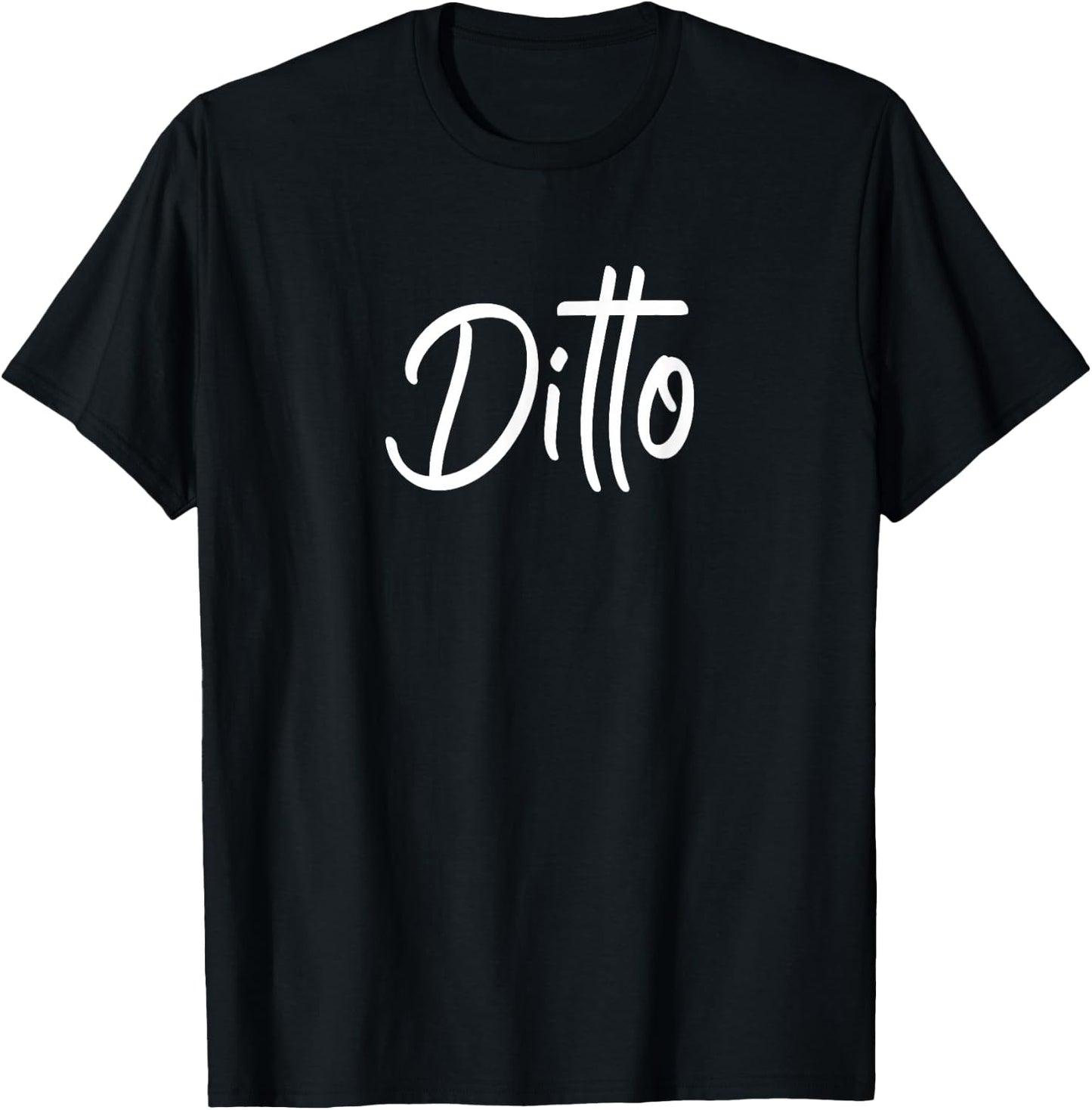Ditto T-Shirt - T-Shirt | Black