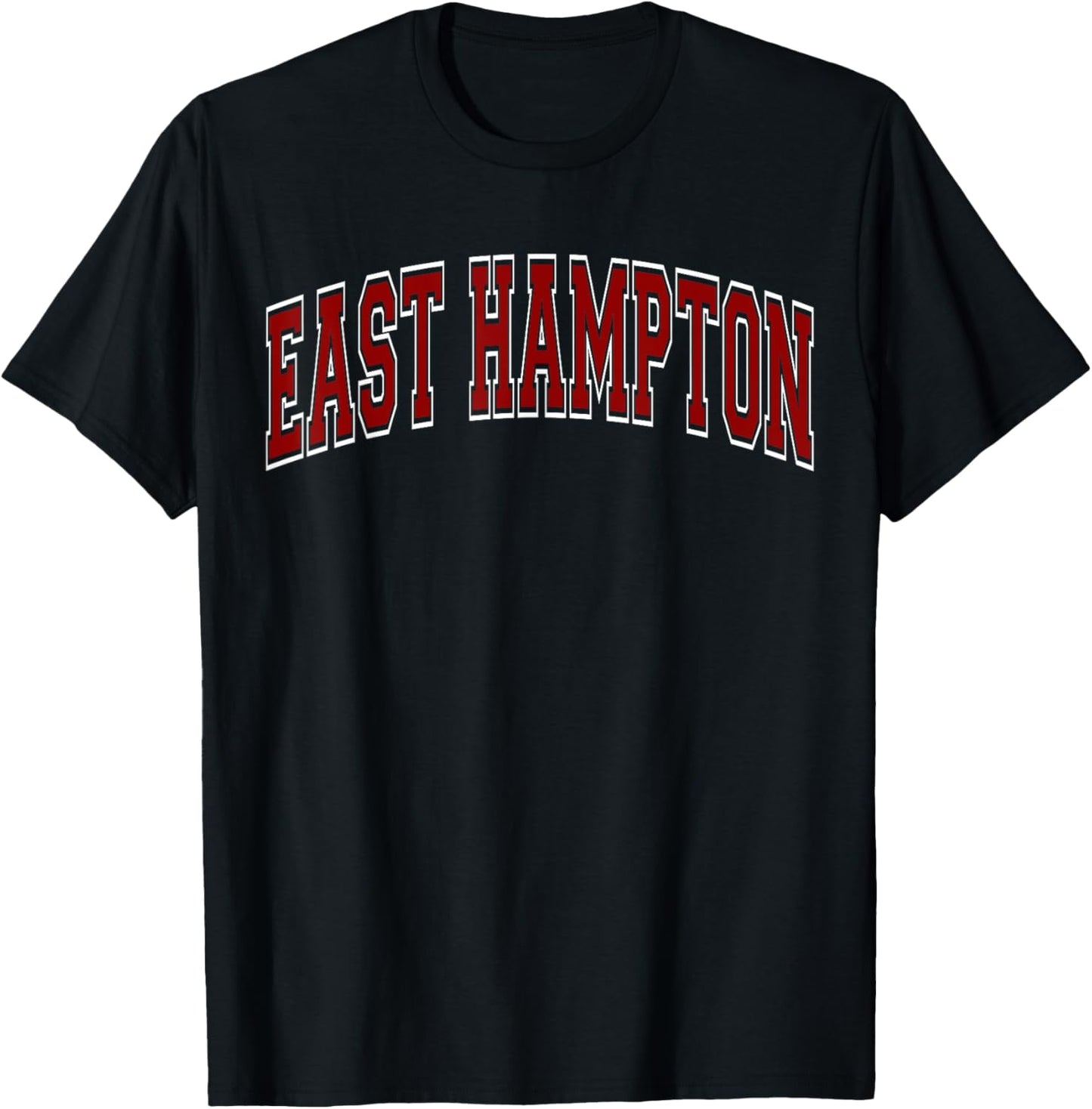 Everyday Varsity Style East Hampton T-Shirt - T-Shirt | Black