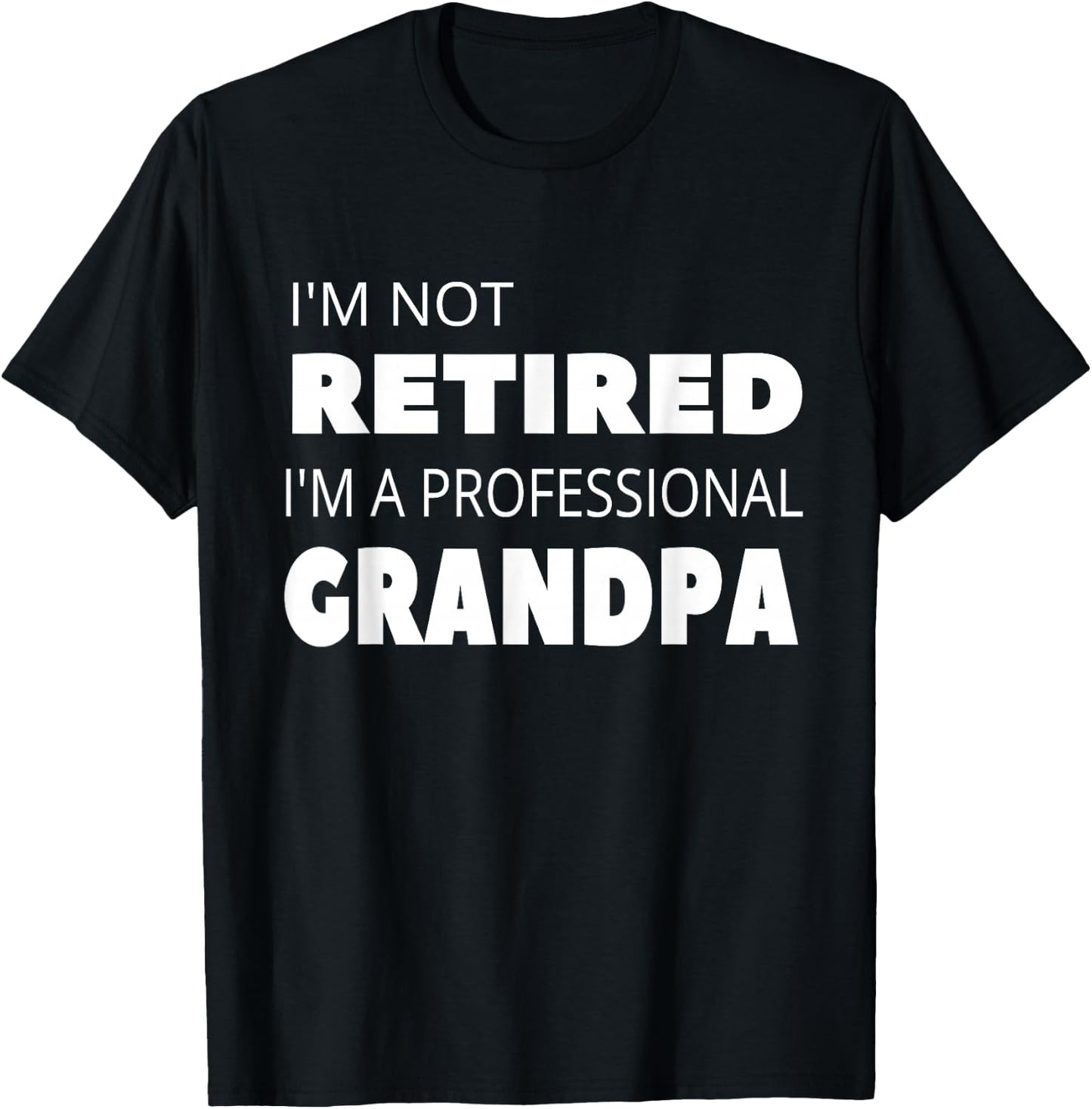 Funny Retirement Grandpa Grandfather Men Coworker T-Shirt - T-Shirt | Black