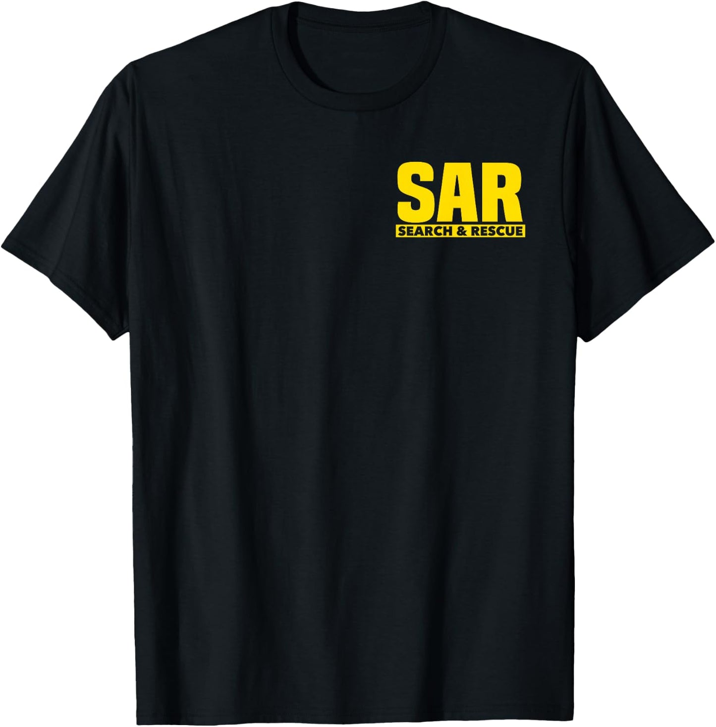 Search & Rescue Crew SAR Emergency Response Team T-Shirt - T-Shirt | Black